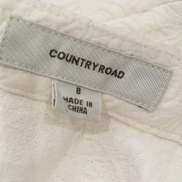 Country Road Women’s Size 8 Textured Ruffle Skirt - Picture 7 of 9